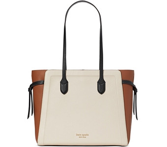 kate spade new york Knott Large Color Block Leather Tote