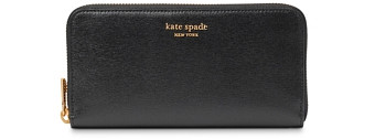 kate spade new york Morgan Saffiano Leather Zip Around Continental Wallet