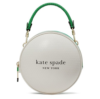kate spade new york Tee Time 3D Golf Ball Textured Leather Crossbody Bag