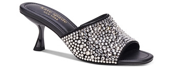 kate spade new york Women's Malibu Crystal Slip On Sandals