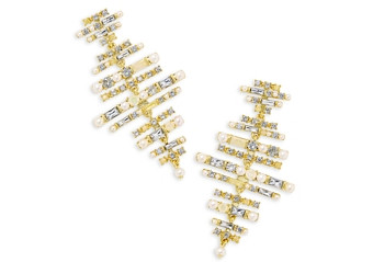 Kendra Scott Madelyn Statement Chandelier Earrings in 14K Gold Plated