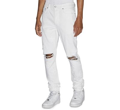 Ksubi Chitch Arktik Kraftwerk Slim Fit Jeans in White