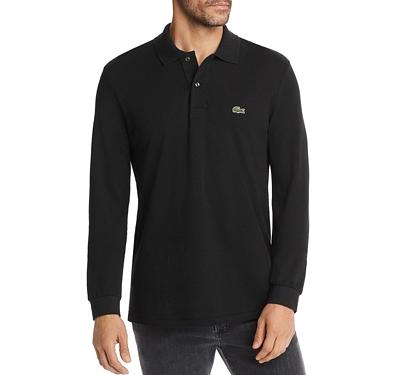 Lacoste Classic Fit Long-Sleeve Pique Polo Shirt
