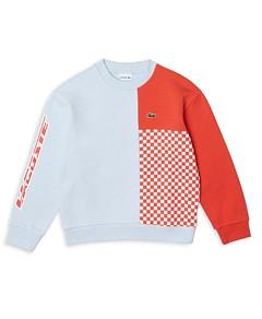 Lacoste Unisex Color Blocked Sweatshirt - Little Kid