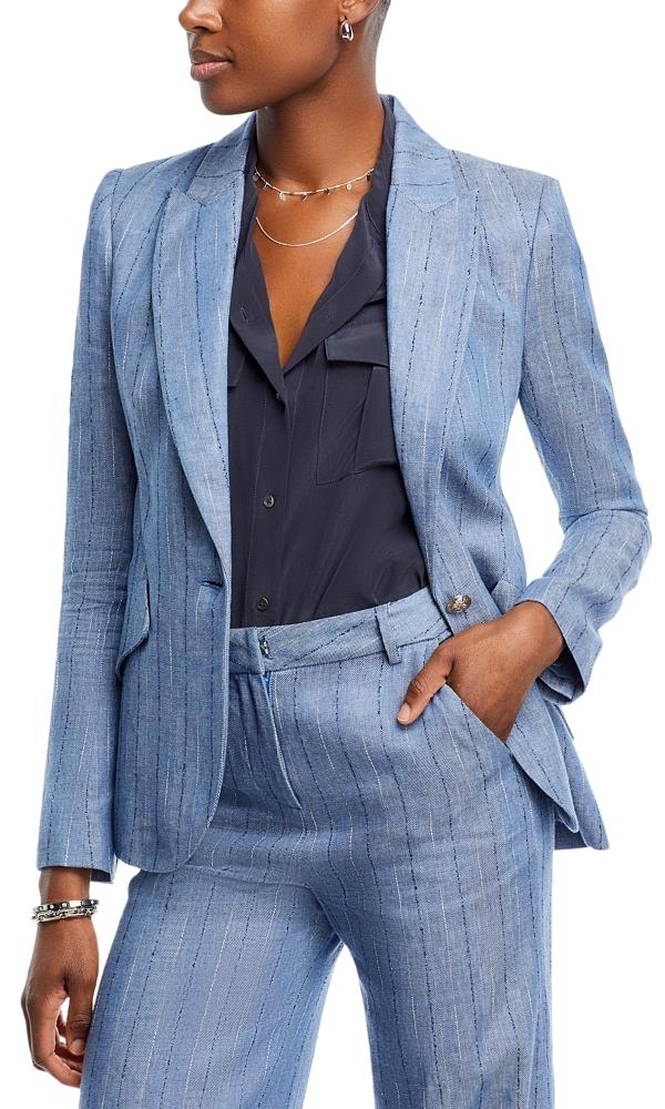 L'Agence Chamberlain One Button Blazer