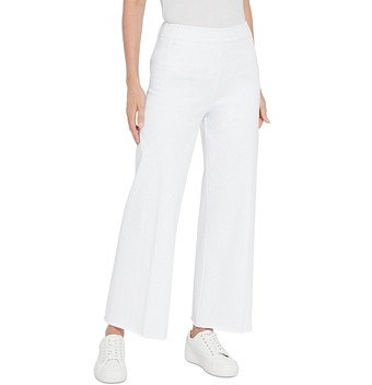 Lysse Erin High Rise Wide Leg Jeans in White
