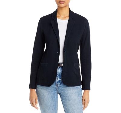 Majestic Filatures One Button Ribbed Blazer