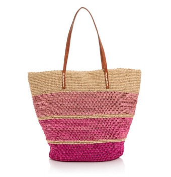 mar Y sol Cassidy Large Striped Woven Tote