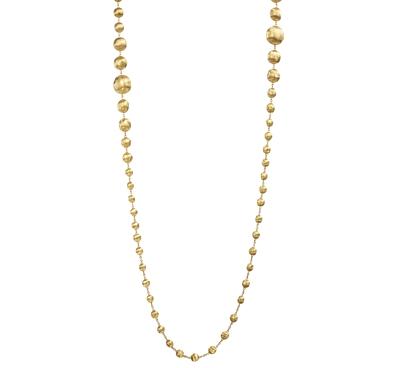 Marco Bicego 18K Yellow Gold Africa Bead Necklace, 36
