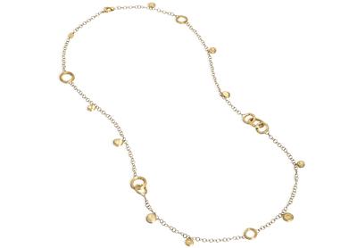 Marco Bicego 18K Yellow Gold Jaipur Long Charm Statement Necklace, 29.5