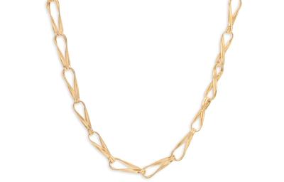Marco Bicego 18K Yellow Gold Marrakech Onde Double Link Necklace, 18
