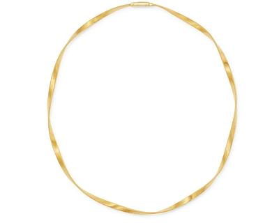 Marco Bicego 18K Yellow Gold Marrakech Twisted Collar Necklace, 16.5