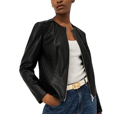 Marella Faux Leather Jacket