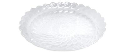 Mariposa Alabaster Large Scallop Rim Bowl