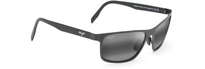 Maui Jim Anemone Polarized Rectangular Sunglasses, 60mm