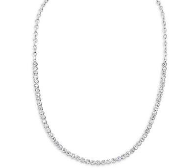 Meira T 14K White Gold Diamond Choker Necklace, 16