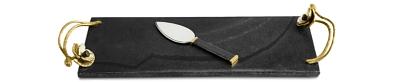 Michael Aram Anemone Small Cheeseboard with Spreader