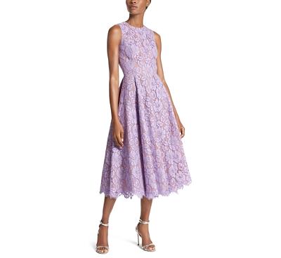 Michael Kors Collection Floral Lace Dress