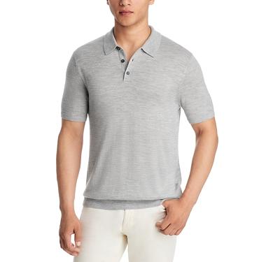 Michael Kors Merino Wool Regular Fit Polo Shirt