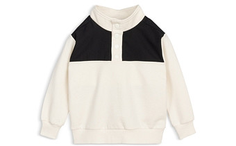 Miles The Label Boys' Cotton Blend French Terry Sweatshirt - Little Kid