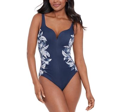 Miraclesuit Tropica Toile Temptress One Piece Swimsuit