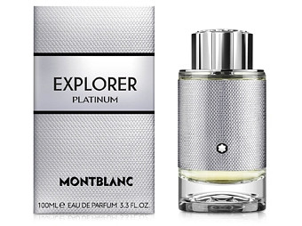Montblanc Explorer Platinum Eau de Parfum Spray 3.3 oz.