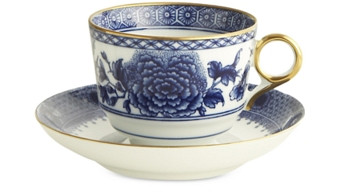 Mottahedeh Imperial Blue Cup & Saucer