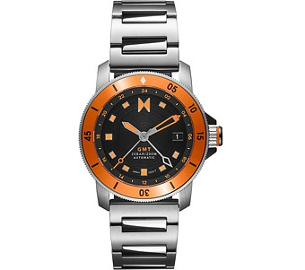 Mvmt Cali Diver Automatic Gmt Watch, 40mm