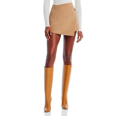 Proenza Schouler White Label Reversible Double Faced Wrap Mini Skirt