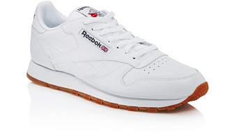 Reebok Men's Classic Leather Lace Up Sneakers
