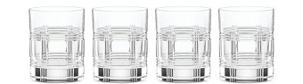 Reed & Barton Hudson Double Old Fashioned Glasses, Set of 4