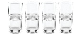 Reed & Barton Sloane Highball Glasses, Set of 4