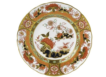 Royal Crown Derby Imari Accent Plate Imperial Garden