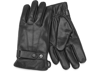 Royce New York Lambskin Leather Tech Gloves