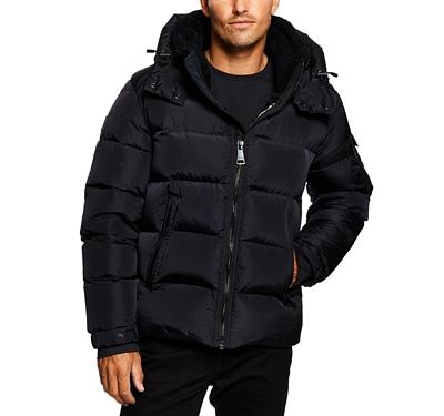 Sam. Frontier Quilted Hooded Zip Front Jacket
