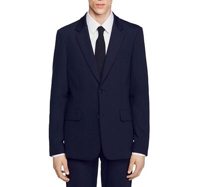 Sandro Unstructured Suit Jacket