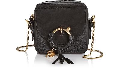 See by Chloe Joan Small Leather & Suede Crossbody