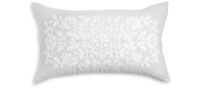 Sky Floral Embroidery Decorative Pillow, 14 x 24 - 100% Exclusive