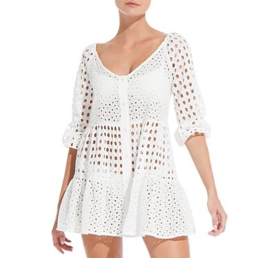 Solid & Striped Evan Eyelet Swim Cover Up Dress