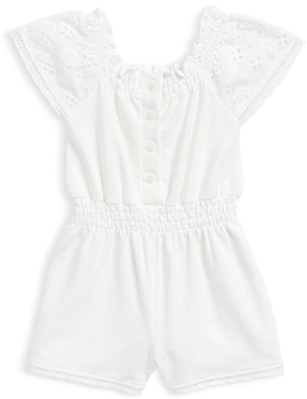 Splendid Girls' Breezy Eyelet Romper - Baby