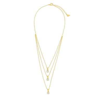 Sterling Forever Gia Layered Necklace, 20