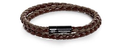 Tateossian Double Wrap Woven Bracelet