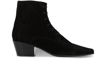 The Kooples Women's Suede Lace Up Ankle Boots