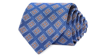 The Men's Store at Bloomingdale's Square Medallion Silk Classic Tie - 100% Exclusive