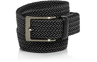 The Men's Store at Bloomingdale's Woven Stretch Belt - 100% Exclusive