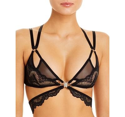 Thistle & Spire Kane Strappy Sheer Lace Bralette