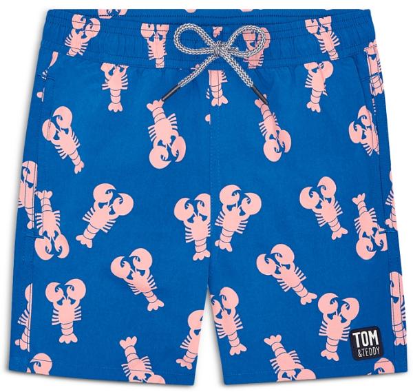 Tom & Teddy Boys' Palm Lobster Swim Trunks - Little Kid, Big Kid