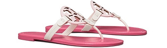 Tory Burch Women's Miller Slip On Hardware Slide Thong Sandals