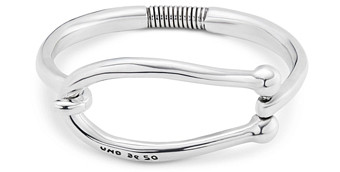 Uno de 50 Large Link Rigid Bangle Bracelet