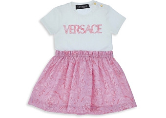 Versace Girls' Jersey + Barocco Dress - Baby
